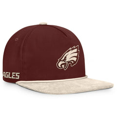 Fanatics Philadelphia Eagles NFL Reminisce Golfer Adjustable Hat Brown