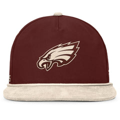 Fanatics Philadelphia Eagles NFL Reminisce Golfer Adjustable Hat Brown