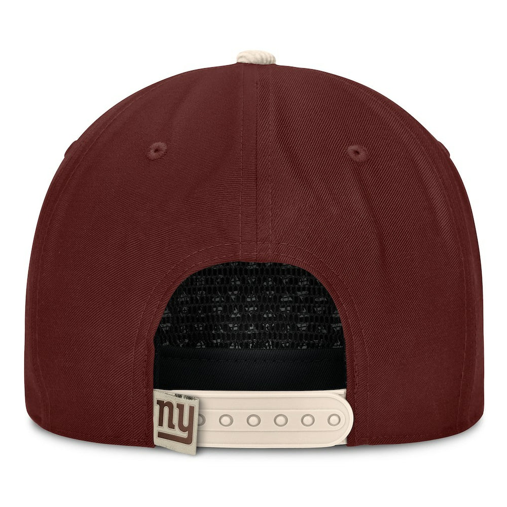 Fanatics New York Giants NFL Reminisce Golfer Adjustable Hat Brown