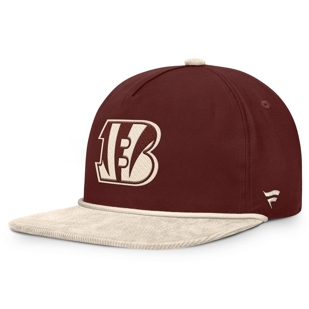 Fanatics Cincinnati Bengals NFL Reminisce Golfer Adjustable Hat Brown