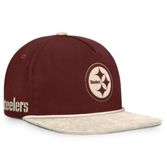 Fanatics Pittsburgh Steelers NFL Reminisce Golfer Adjustable Hat Brown