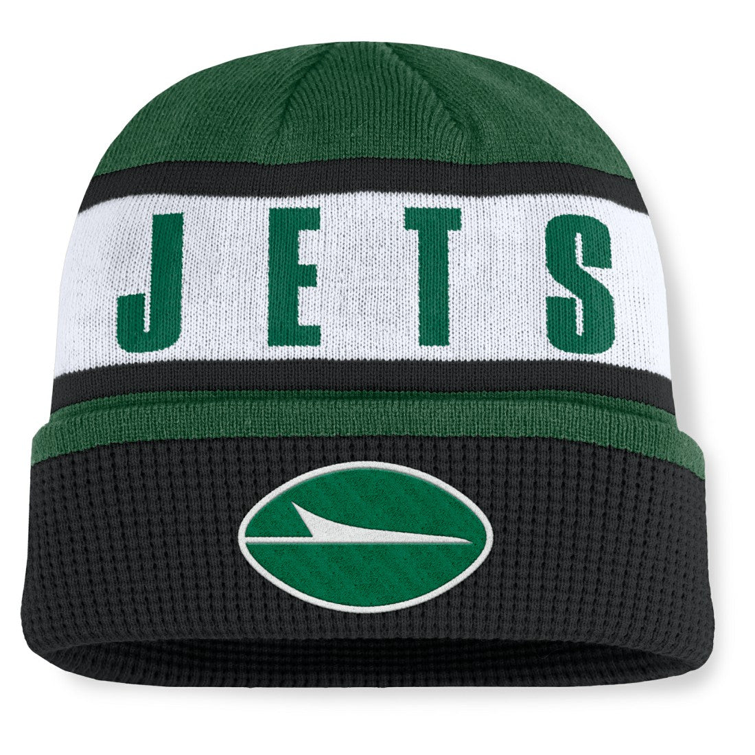 Fanatics New York Jets Oskie Cuffed Knit Hat Green/Black