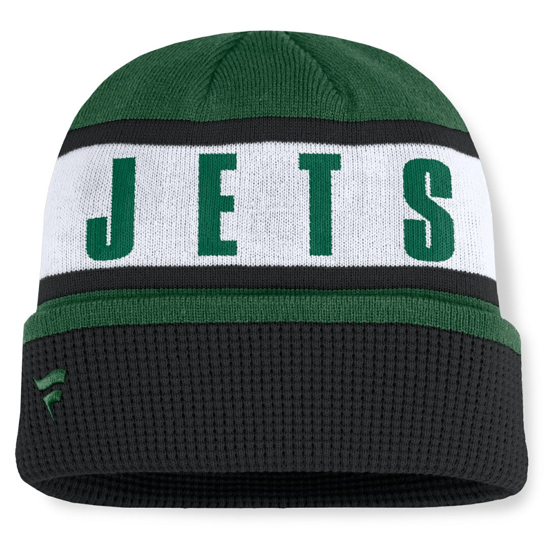 Fanatics New York Jets Oskie Cuffed Knit Hat Green/Black