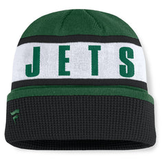 Fanatics New York Jets Oskie Cuffed Knit Hat Green/Black