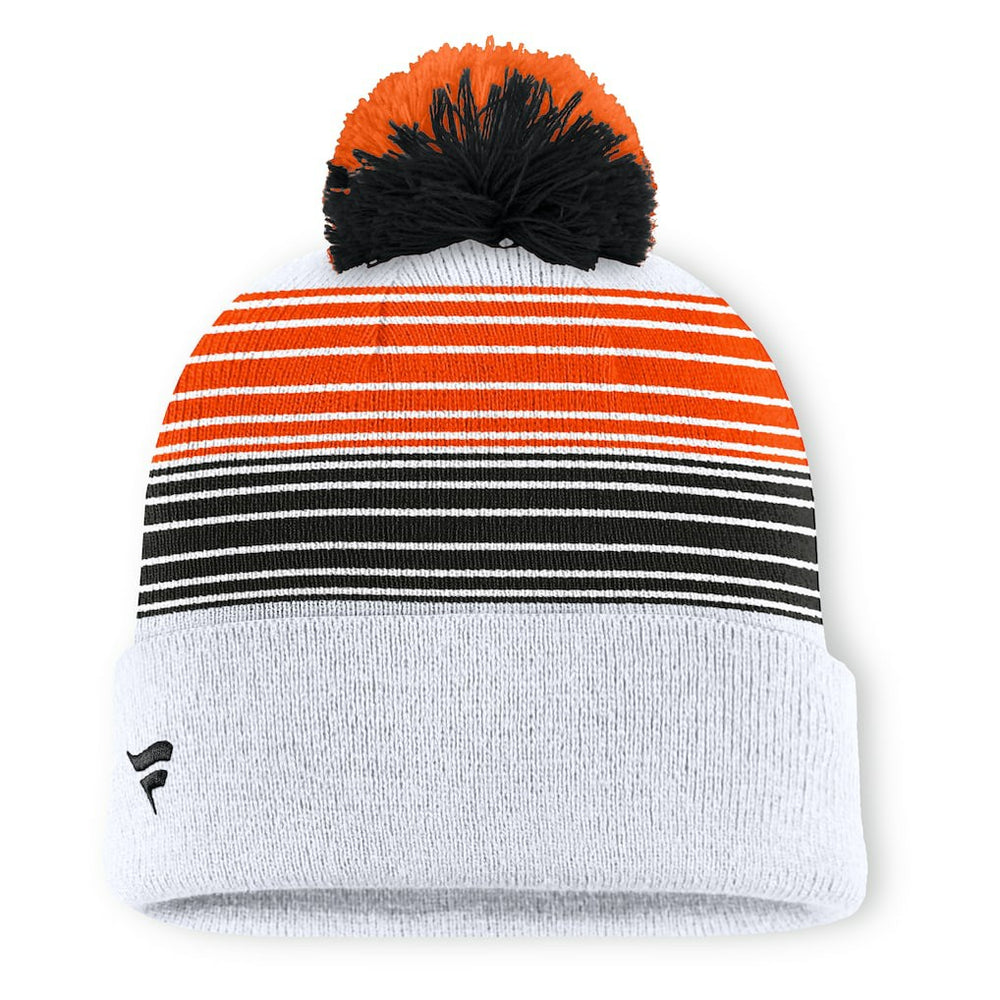 Fanatics Cincinnati Bengals Ghost Cuffed Knit Hat with Pom White