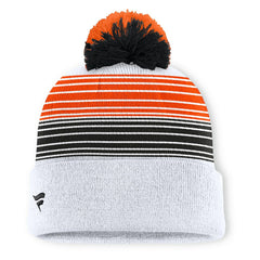 Fanatics Cincinnati Bengals Ghost Cuffed Knit Hat with Pom White