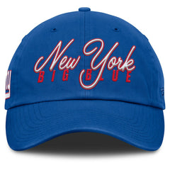 Fanatics New York Giants Women's Moxie Adjustable Hat Royal