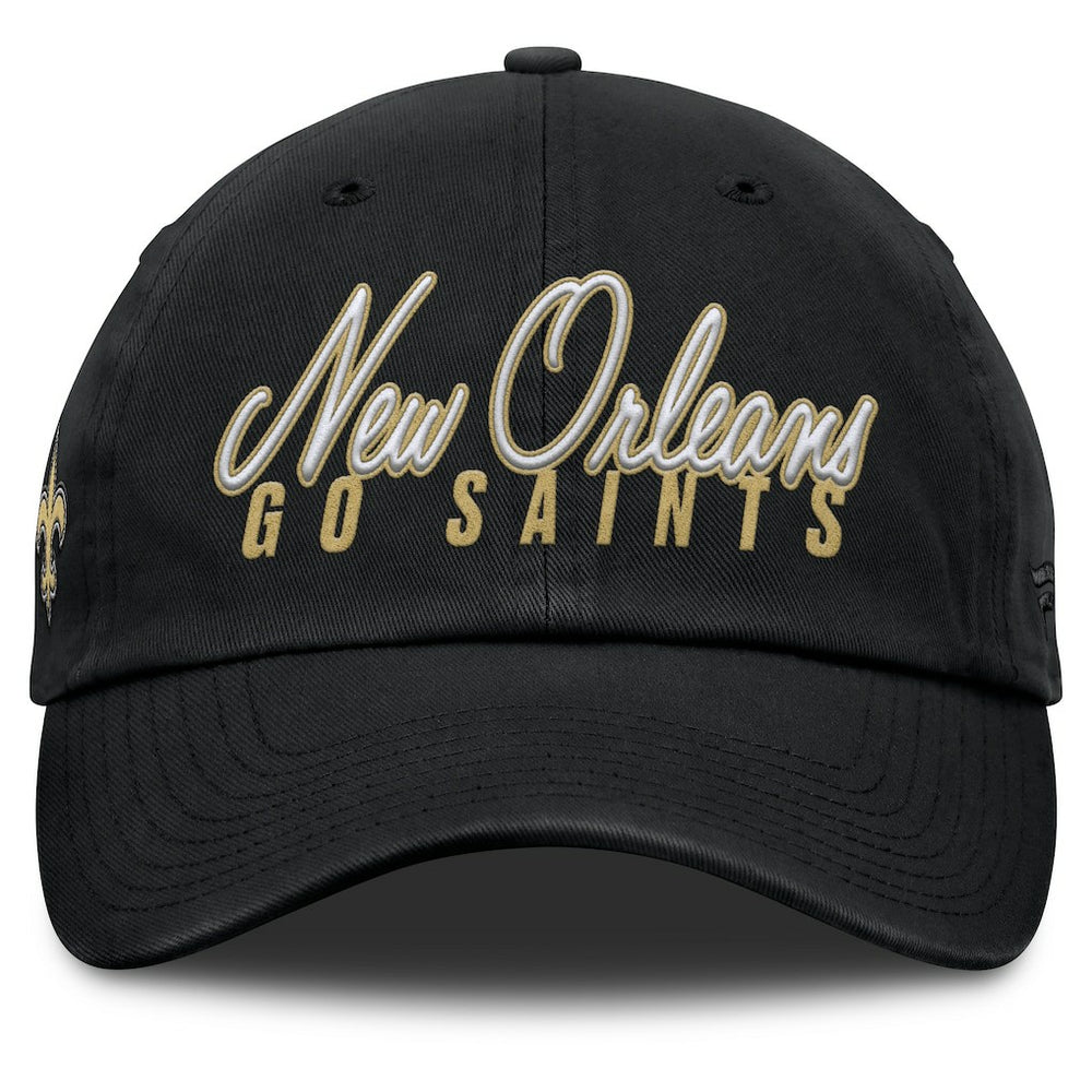 Fanatics New Orleans Saints Women's Moxie Adjustable Hat Black