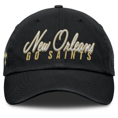 Fanatics New Orleans Saints Women's Moxie Adjustable Hat Black