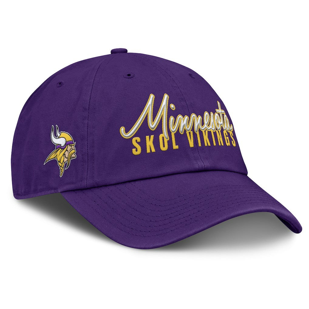 Fanatics Minnesota Vikings Women's Moxie Adjustable Hat Purple