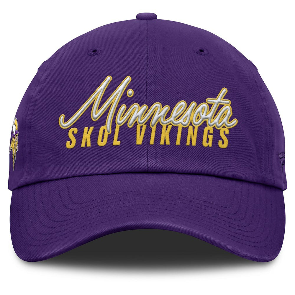 Fanatics Minnesota Vikings Women's Moxie Adjustable Hat Purple