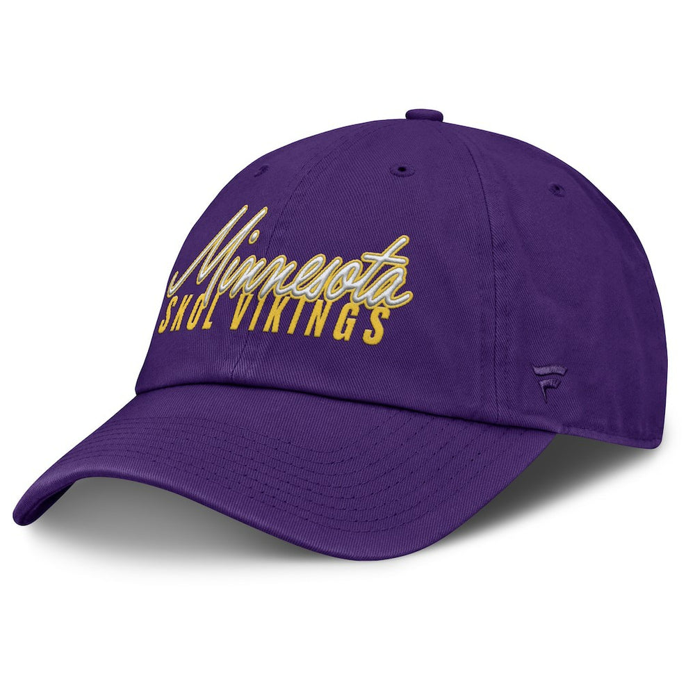 Fanatics Minnesota Vikings Women's Moxie Adjustable Hat Purple