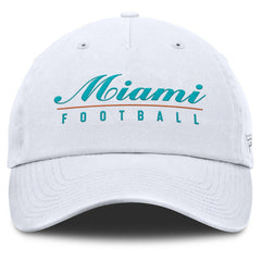 Fanatics Miami Dolphins Women's Harmony Adjustable Hat White