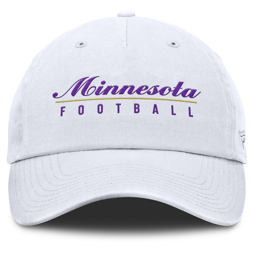 Fanatics Minnesota Vikings Women's Harmony Adjustable Hat White
