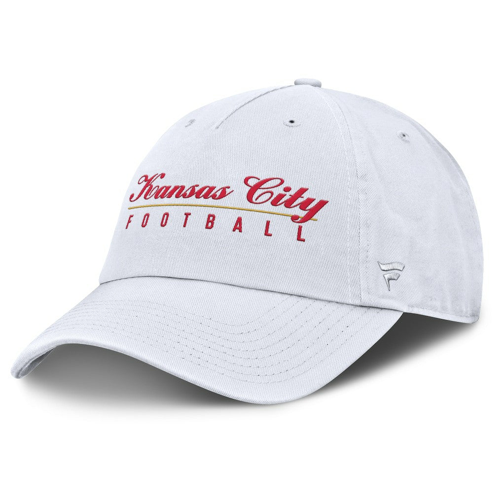 Fanatics Kansas City Chiefs Women's Harmony Adjustable Hat White