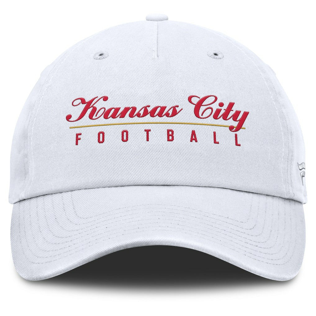 Fanatics Kansas City Chiefs Women's Harmony Adjustable Hat White