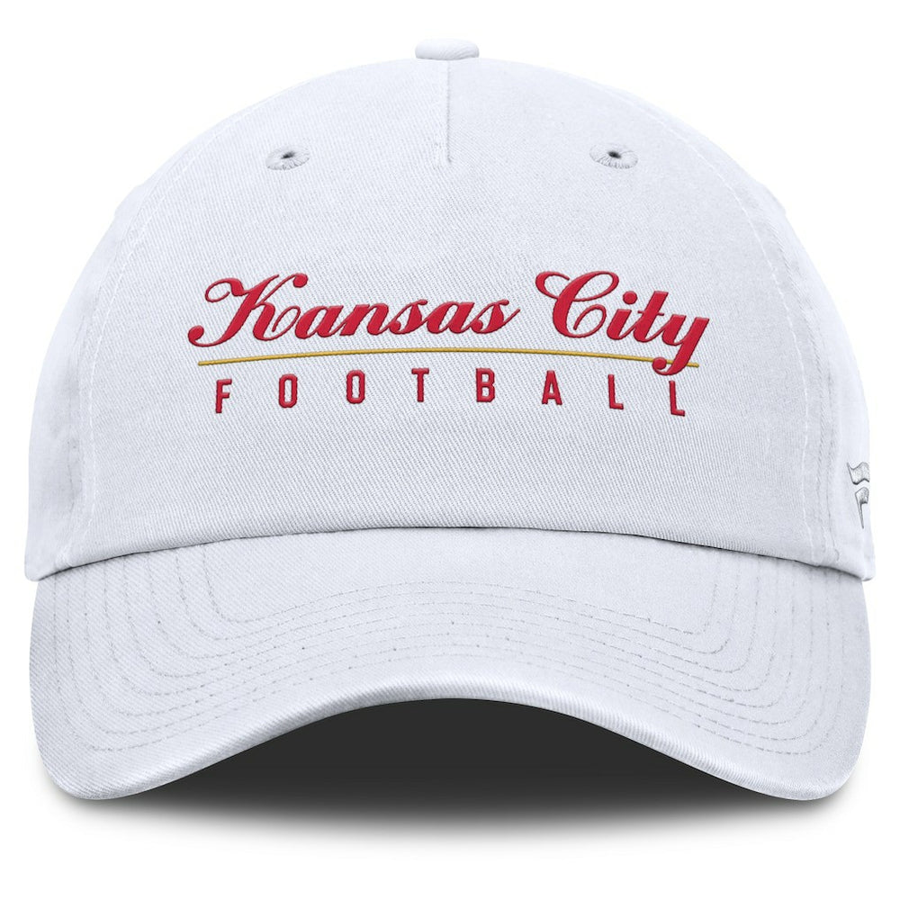 Fanatics Kansas City Chiefs Women's Harmony Adjustable Hat White