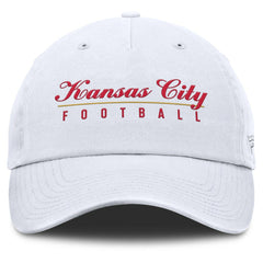 Fanatics Kansas City Chiefs Women's Harmony Adjustable Hat White