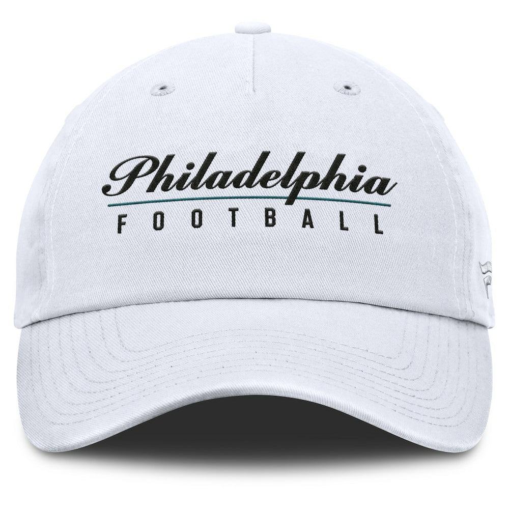 Fanatics Philadelphia Eagles Women's Harmony Adjustable Hat White