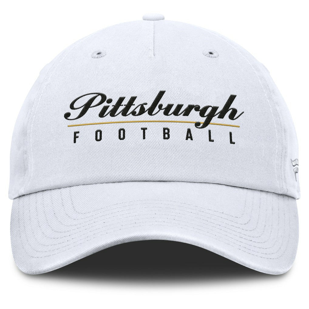 Fanatics Pittsburgh Steelers Women's Harmony Adjustable Hat White