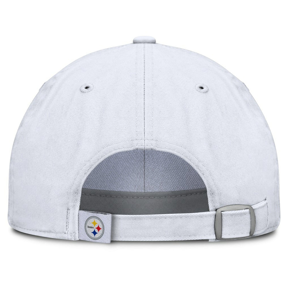 Fanatics Pittsburgh Steelers Women's Harmony Adjustable Hat White
