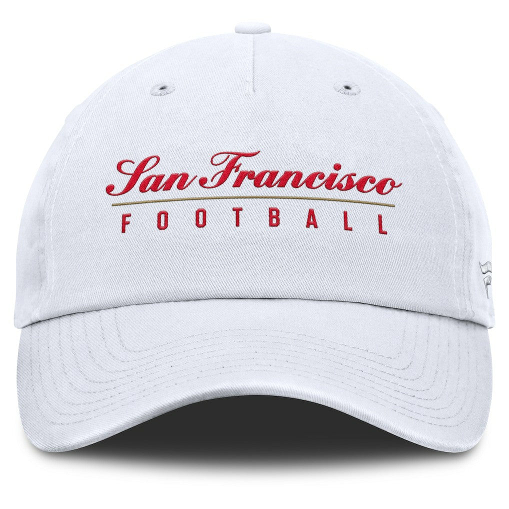 Fanatics San Francisco 49ers Women's Harmony Adjustable Hat White