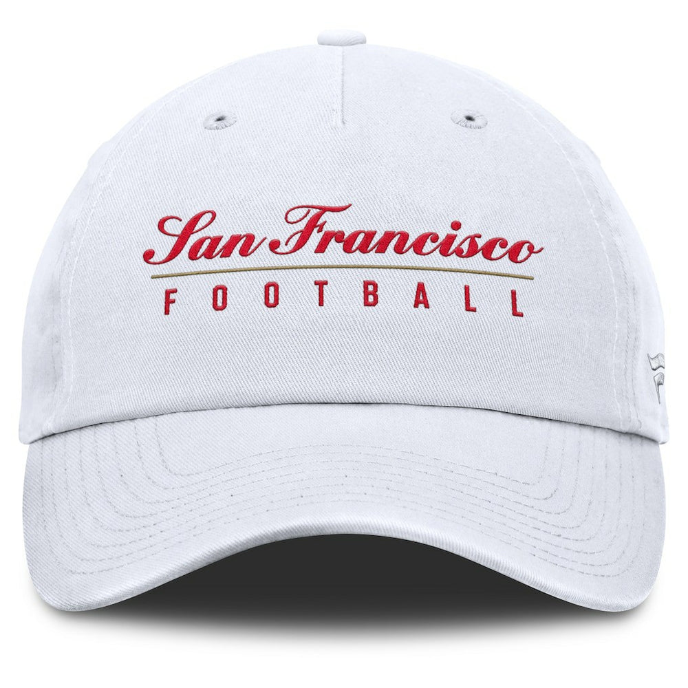 Fanatics San Francisco 49ers Women's Harmony Adjustable Hat White