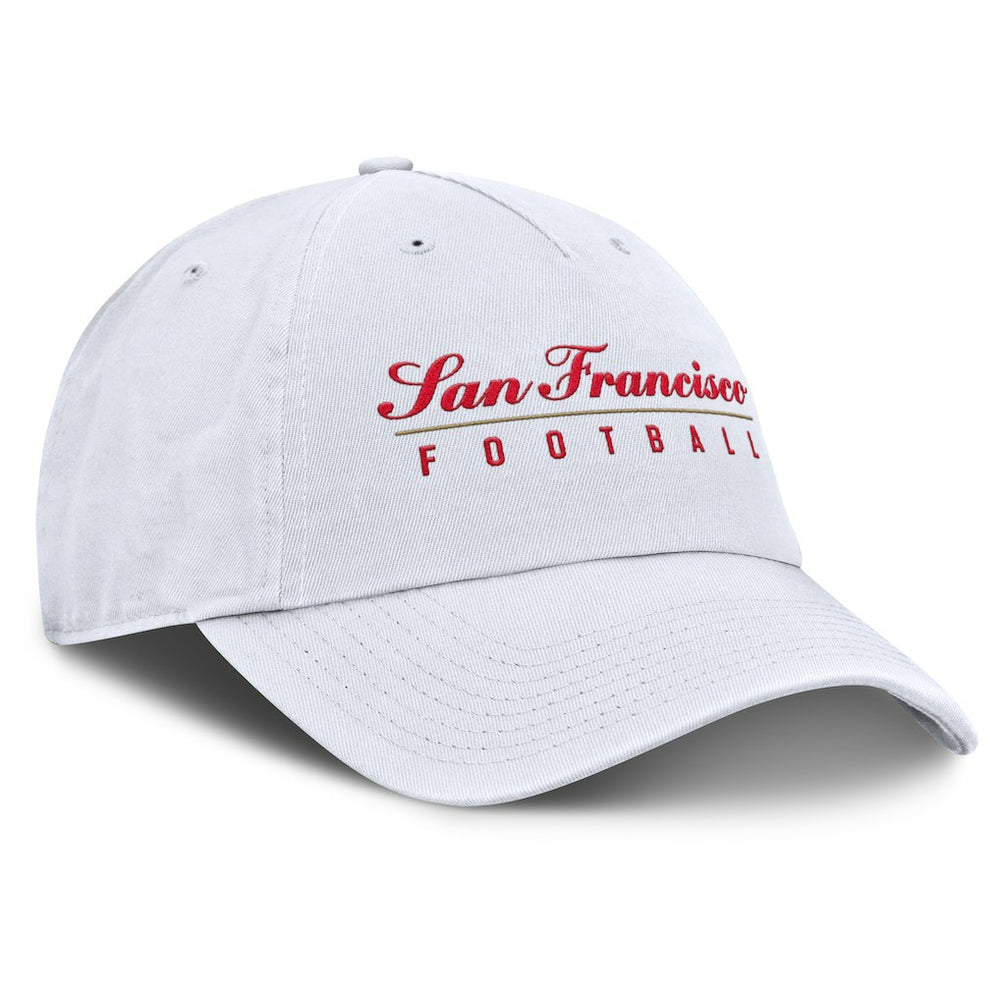 Fanatics San Francisco 49ers Women's Harmony Adjustable Hat White