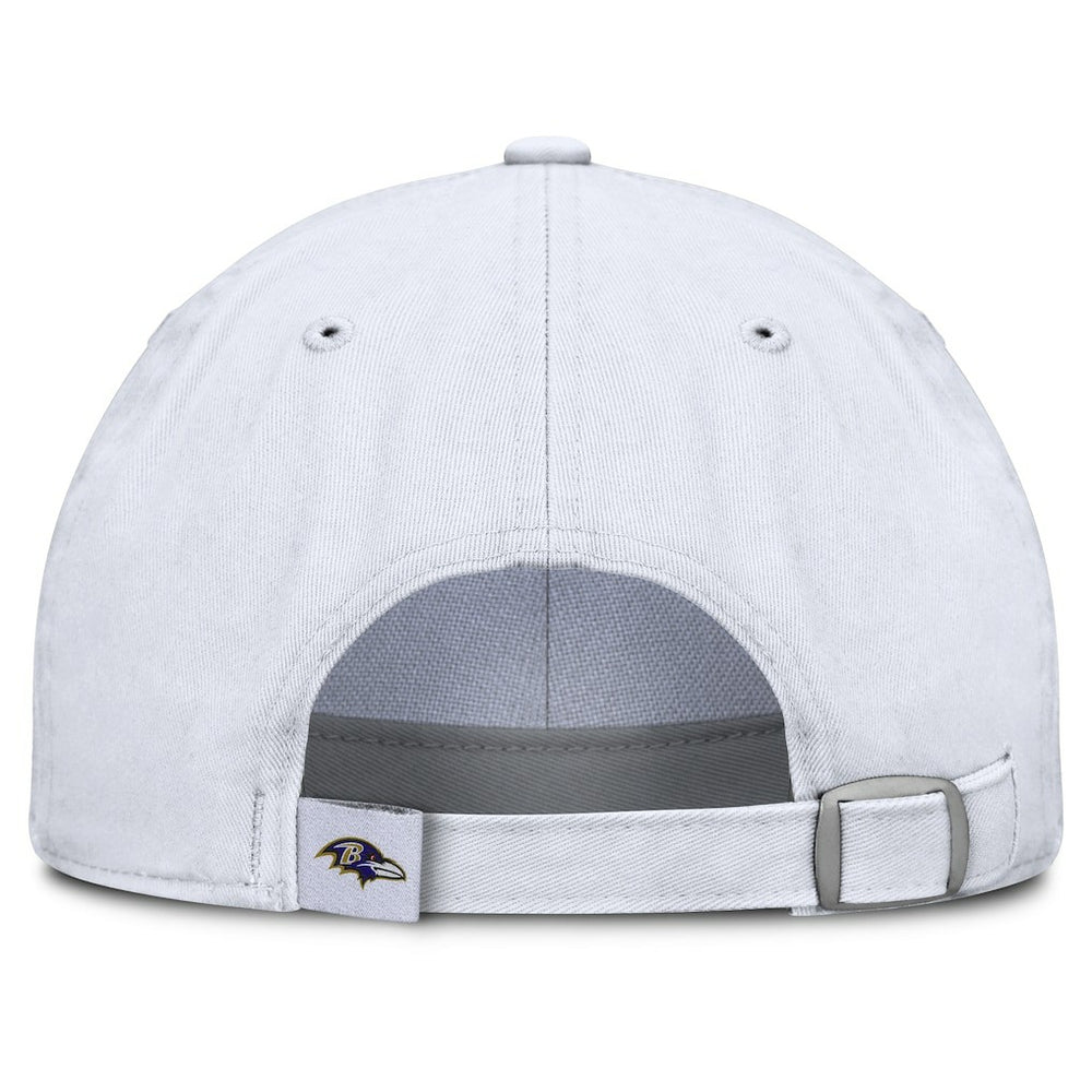 Fanatics Baltimore Ravens Women's Harmony Adjustable Hat White