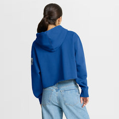 Fanatics Dallas Cowboys Women's Oversized Hometown Heritage Cropped Hoodie Royal