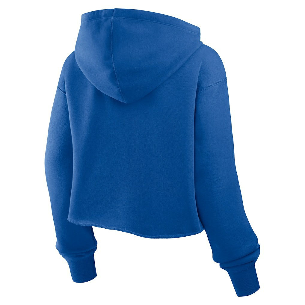 Fanatics Dallas Cowboys Women's Oversized Hometown Heritage Cropped Hoodie Royal