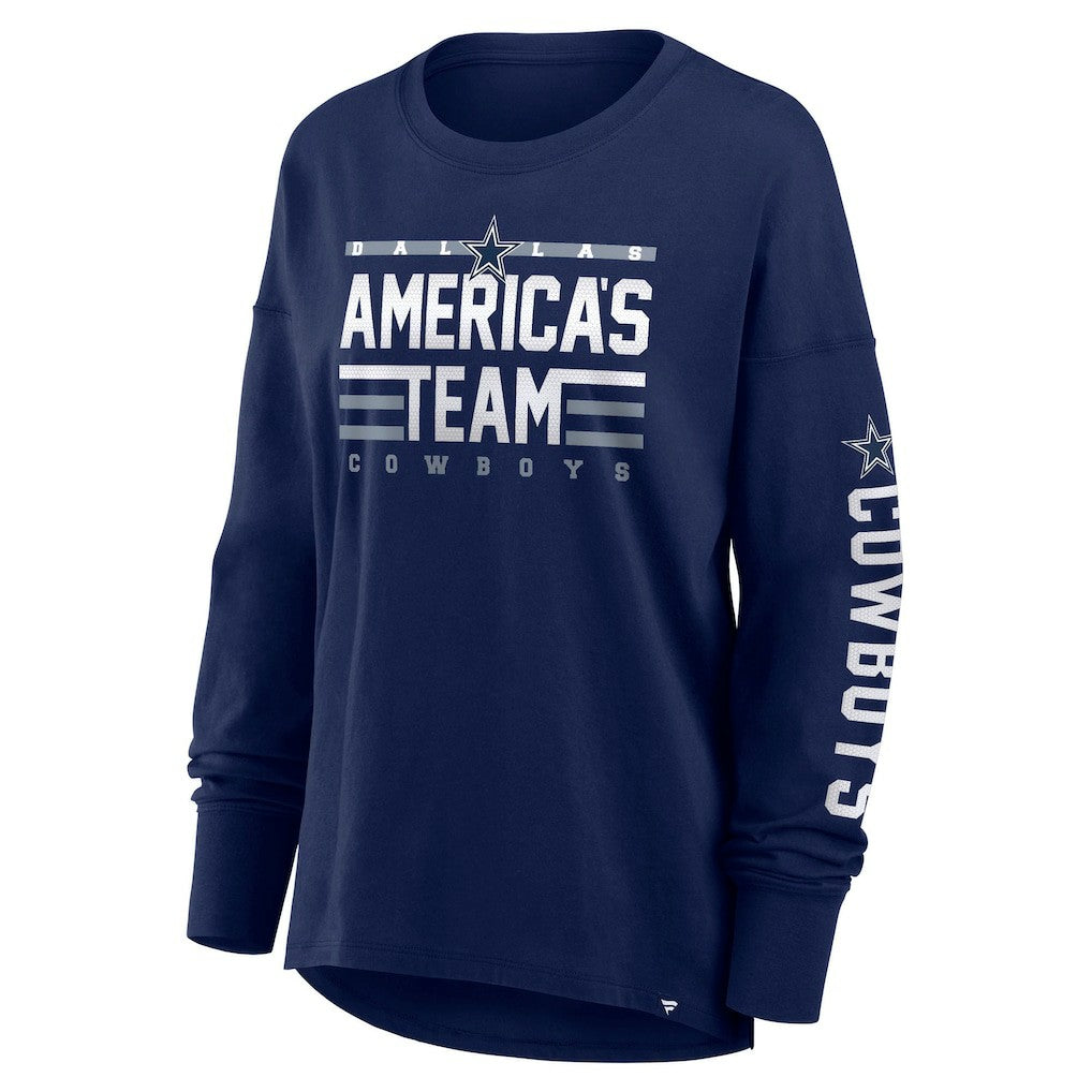 Fanatics Dallas Cowboys Women's Hometown Legacy Long Sleeve T-Shirt Navy