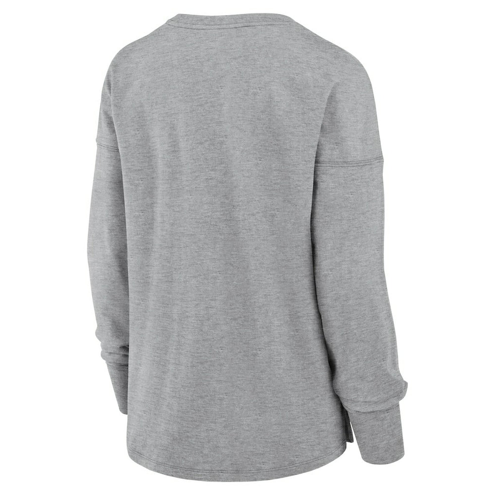 Fanatics Dallas Cowboys Women's Hometown Legacy Long Sleeve T-Shirt Heather Gray