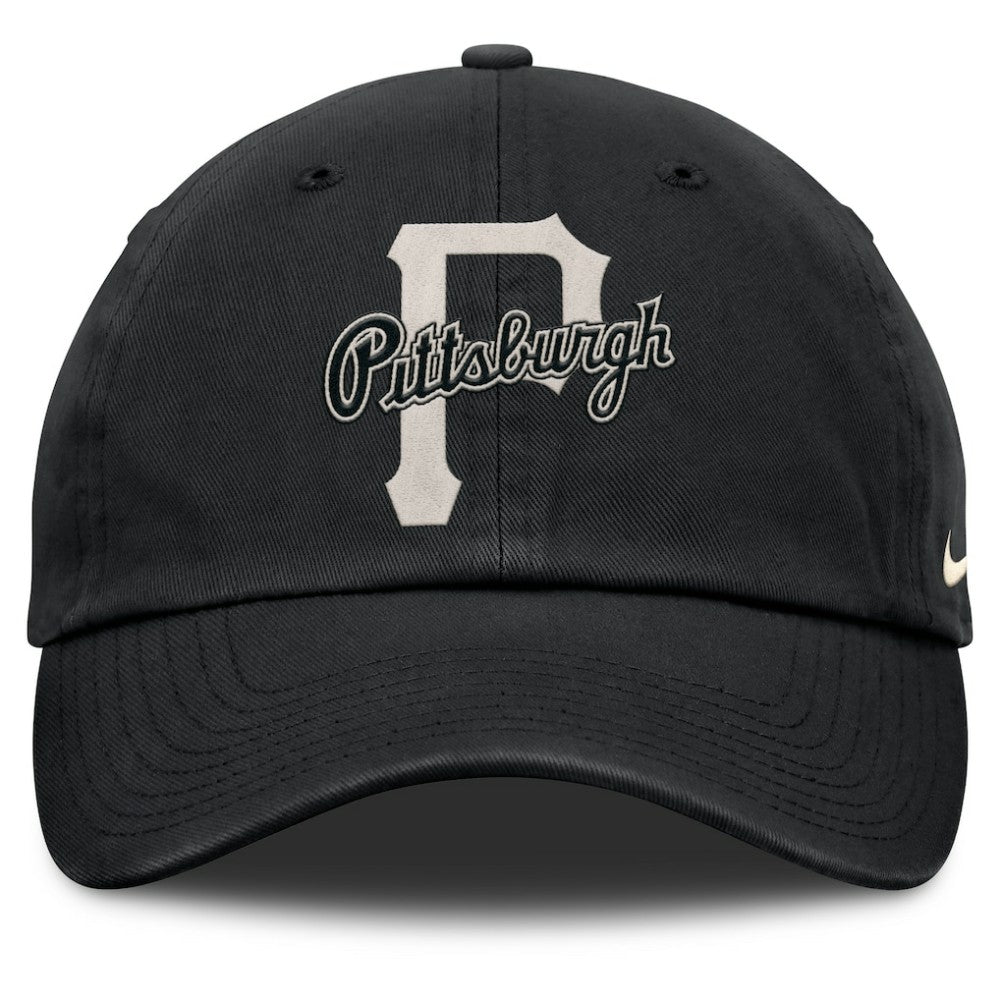 Pittsburgh Pirates Nike Statement Club Adjustable Hat - Black - Nike on Sale