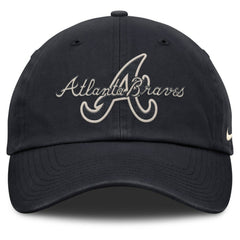 Atlanta Braves Nike Statement Club Adjustable Hat - Navy - Nike Lifestyle
