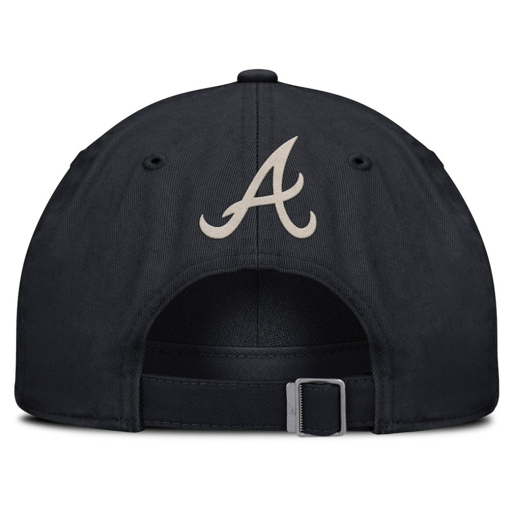 Atlanta Braves Nike Statement Club Adjustable Hat - Navy - Nike Lifestyle