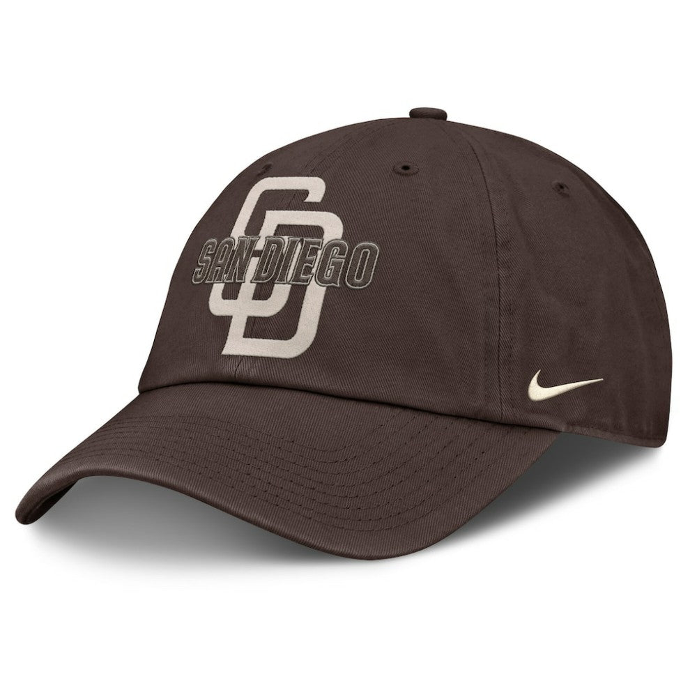San Diego Padres Nike Statement Club Adjustable Hat - Brown - Nike Online