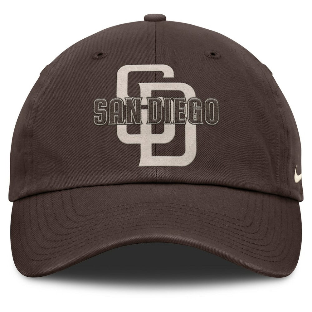 San Diego Padres Nike Statement Club Adjustable Hat - Brown - Nike Online