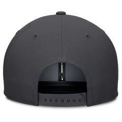 Chicago Cubs Nike Statement Pro Snapback Hat - Anthracite - Nike Discount