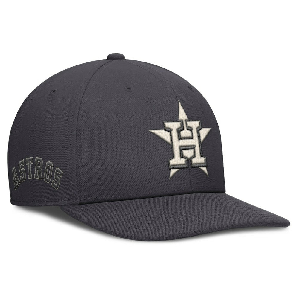 Houston Astros Nike Statement Pro Snapback Hat - Anthracite - Nike Discount