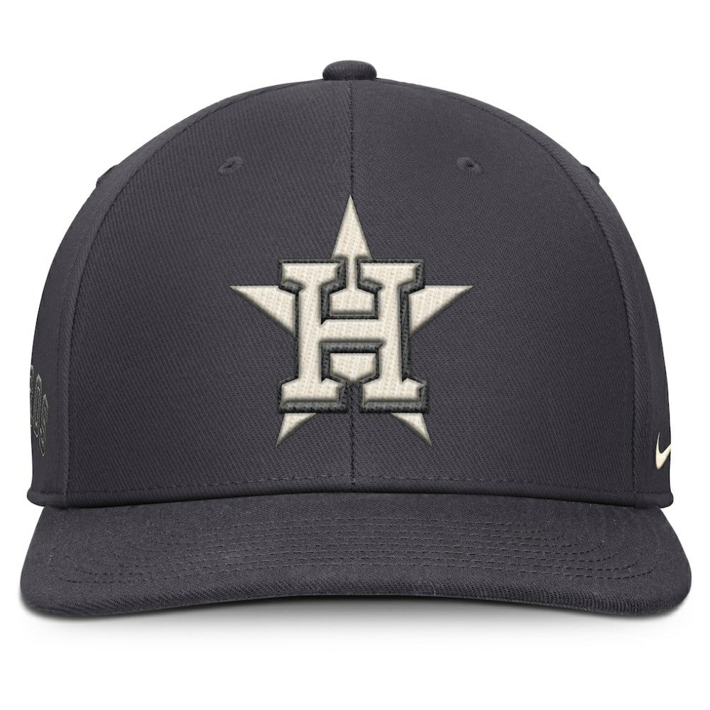 Houston Astros Nike Statement Pro Snapback Hat - Anthracite - Nike Discount