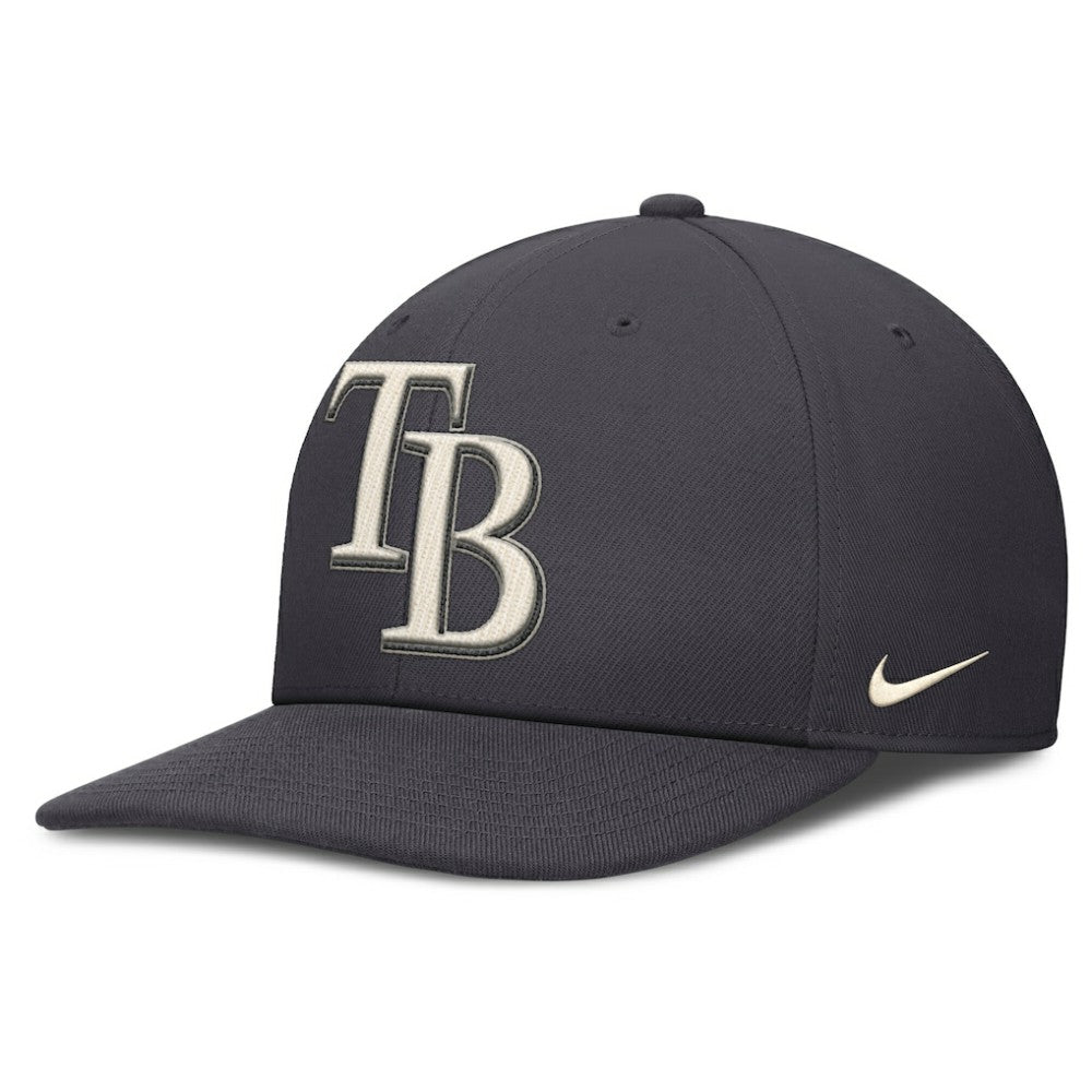 Tampa Bay Rays Nike Statement Pro Snapback Hat - Anthracite - Nike Discount