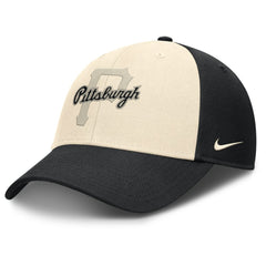 Pittsburgh Pirates Nike Statement Club Performance Adjustable Hat - Black/Natural - Nike on Sale