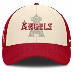 Los Angeles Angels Nike Statement Club Performance Adjustable Hat - Red/Natural - Nike Online