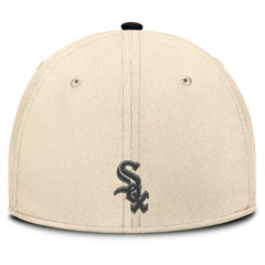 Chicago White Sox Nike Statement Rise Performance Flex Hat - Natural/Black - Nike Discount