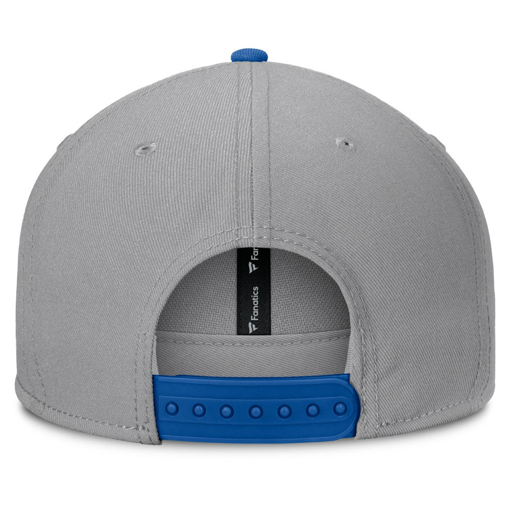 Los Angeles Dodgers Fanatics Punchout Snapback Hat - Gray - Fanatics on Sale