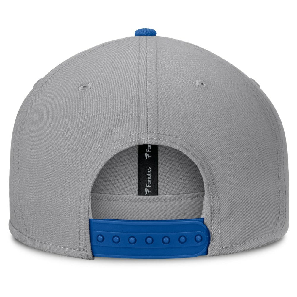 Texas Rangers Fanatics Punchout Snapback Hat - Gray - Fanatics Online