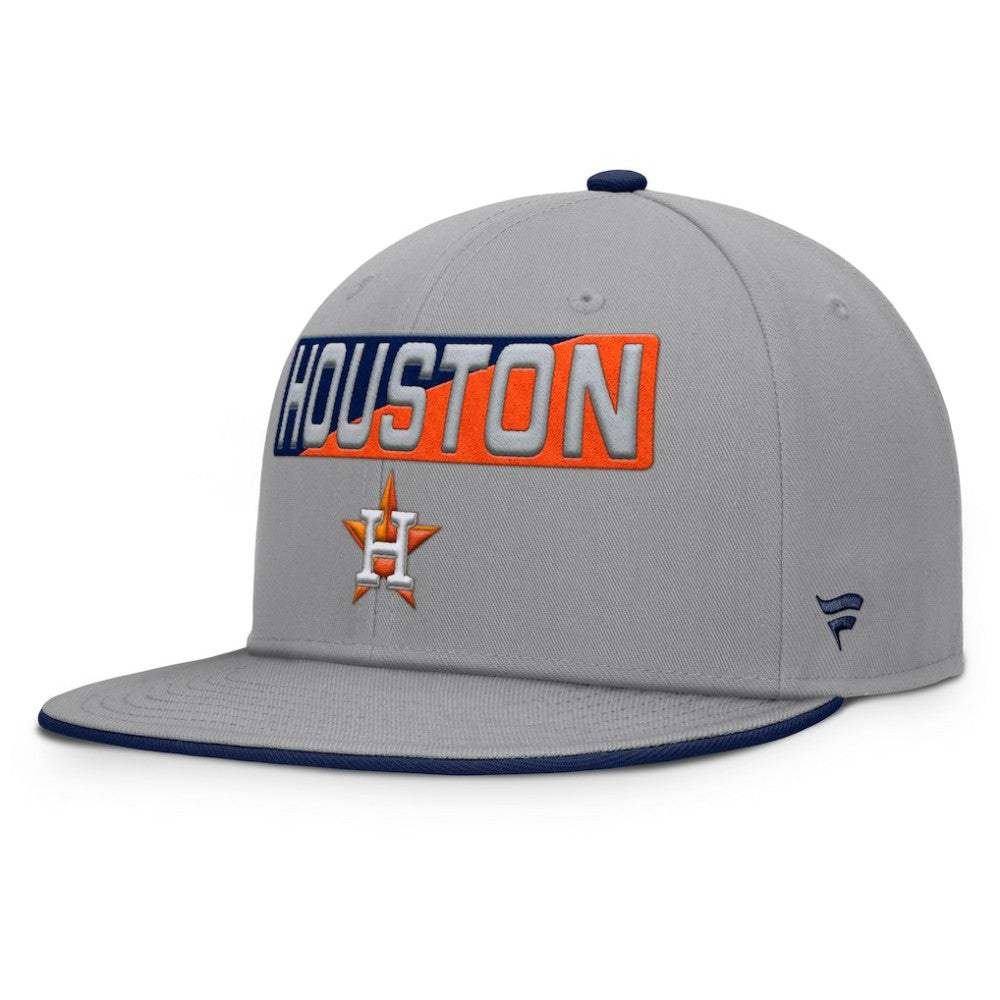 Houston Astros Fanatics Punchout Snapback Hat - Gray - Fanatics on Sale