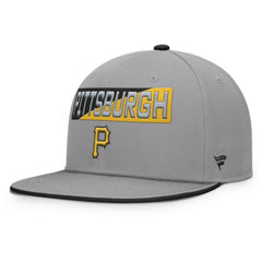 Pittsburgh Pirates Fanatics Punchout Snapback Hat - Gray - Fanatics Online