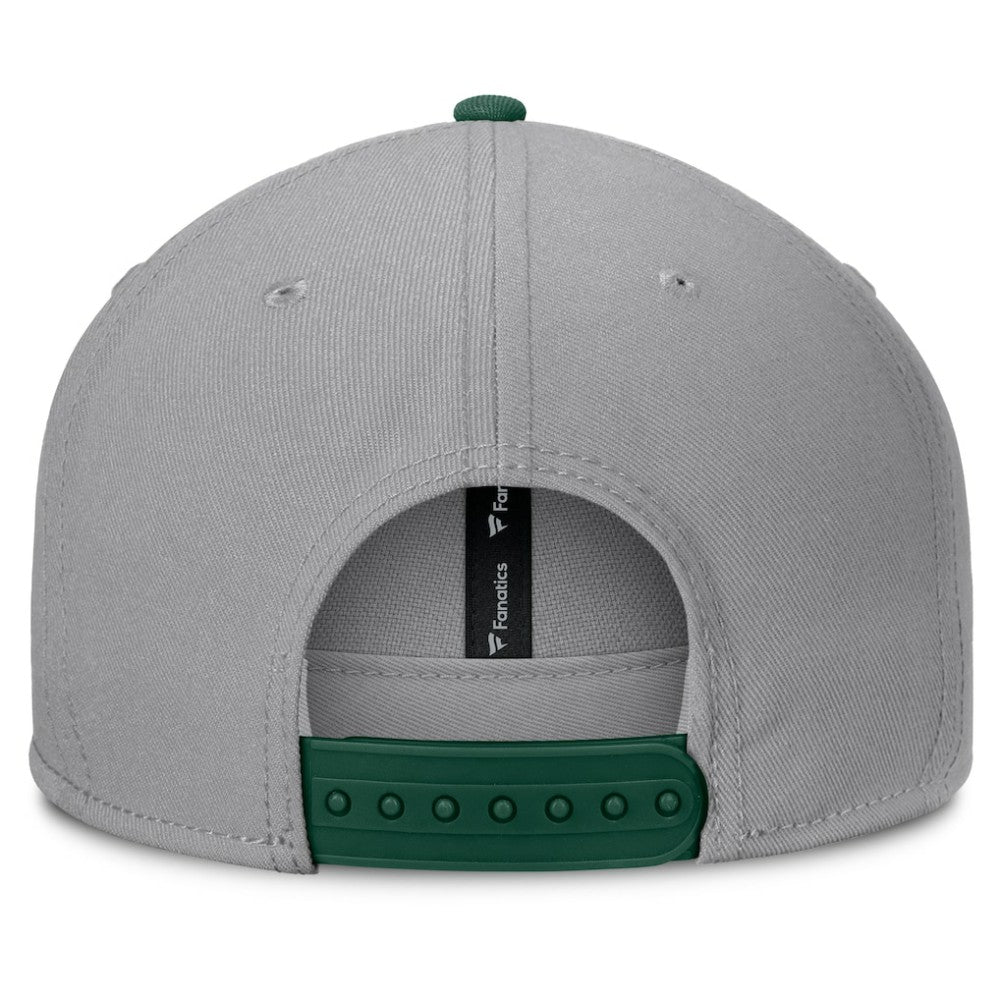 Athletics Fanatics Punchout Snapback Hat - Gray - Fanatics Online